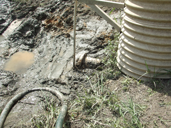 Clayton Homes Detention pond investigation